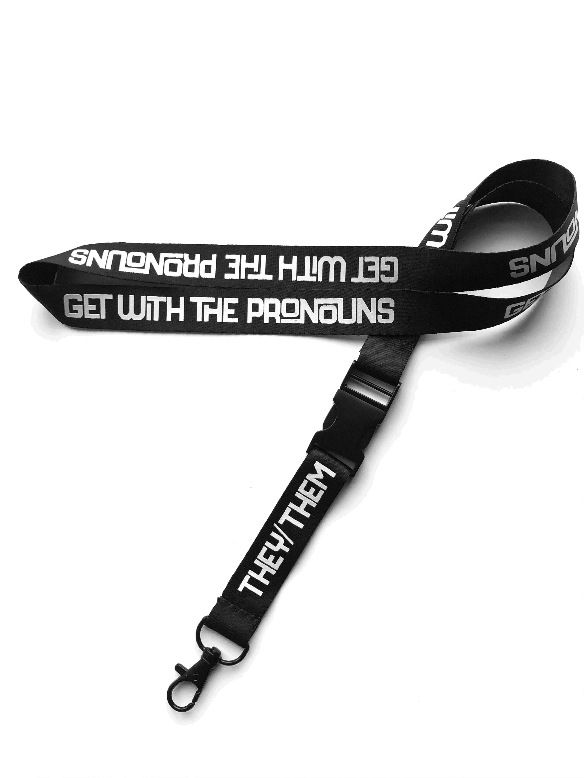 They/Them Lanyard | Get With The Pronouns